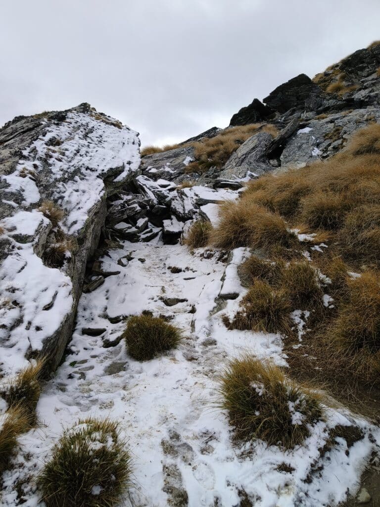 Solo Hiking Above the Snowline