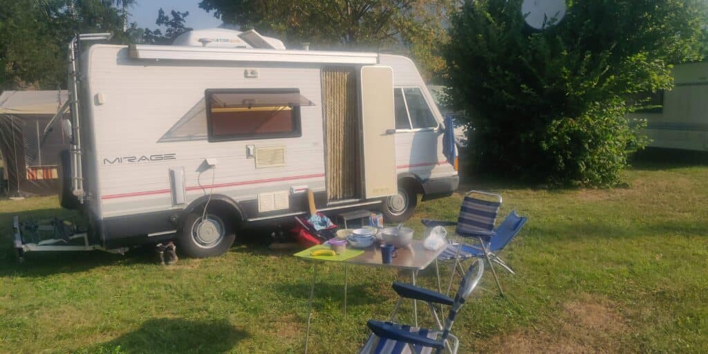 Capervan in the Swiss Alps