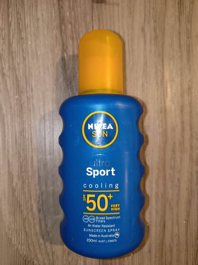 10 Essentials - Sun Protection - Bottle of Sunscreen