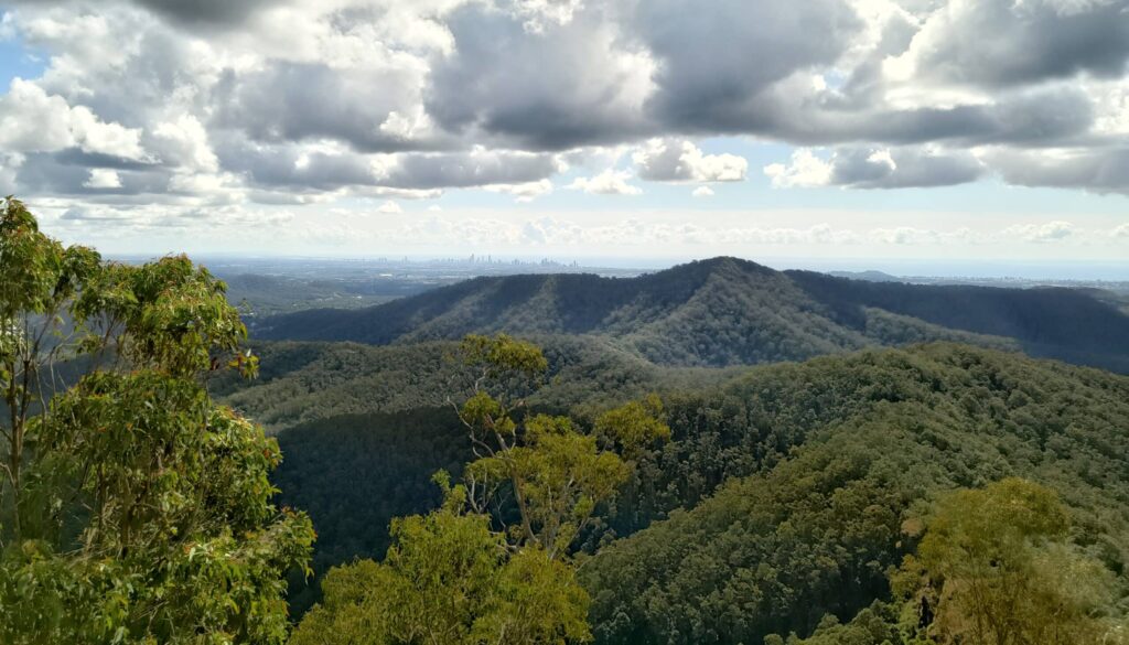 Bally Mountain Summit HIke - View Over GC